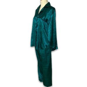 VTG CASCADE CLASSICS green pajamas size S